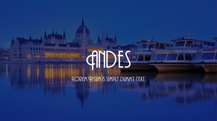 Andes Font