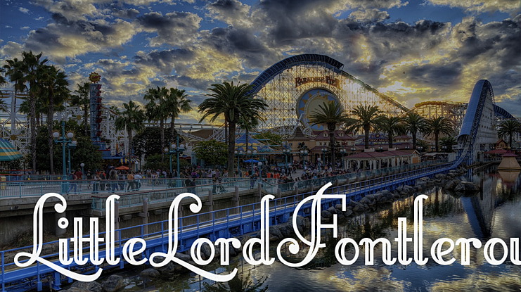 Little Lord Fontleroy Font