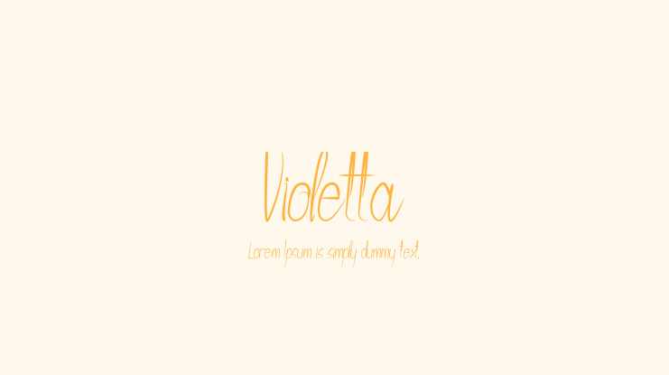 Violetta Font