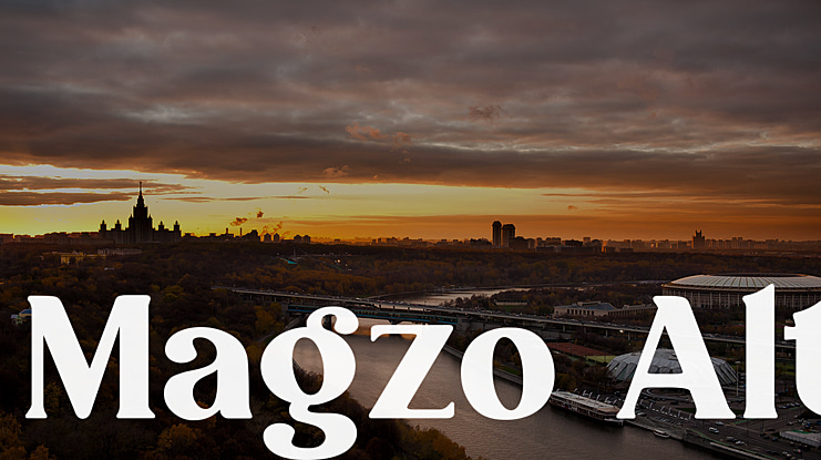 Magzo Alt Font