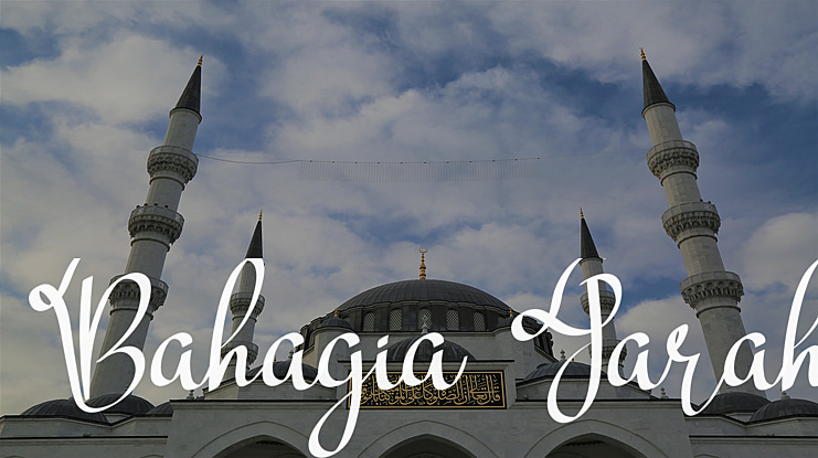 Bahagia Jarah Font
