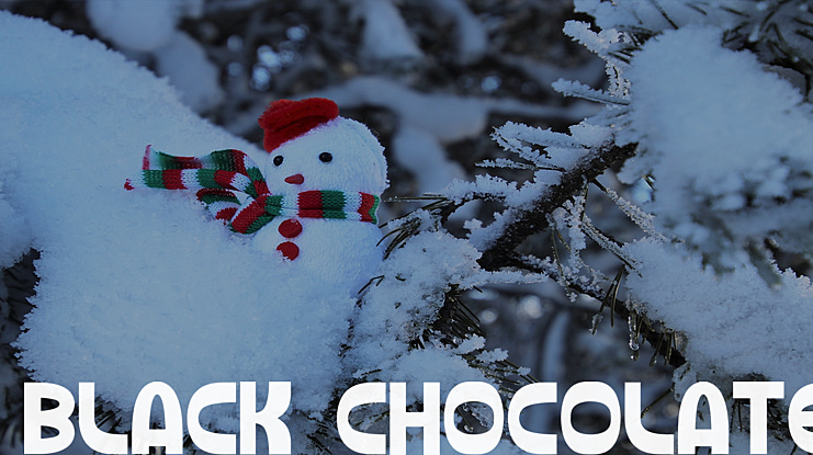 Black Chocolate Font