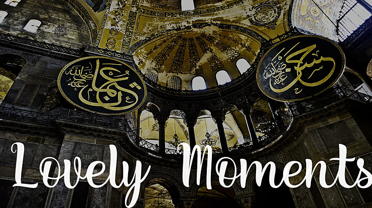 Lovely Moments Font