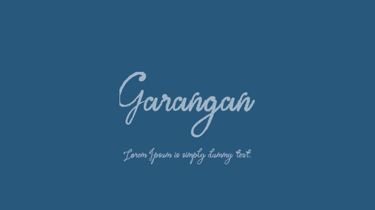 Garangan Font