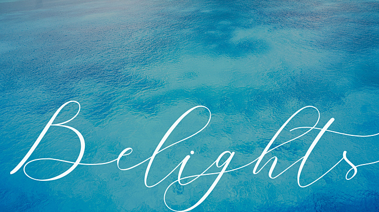 Belights Font
