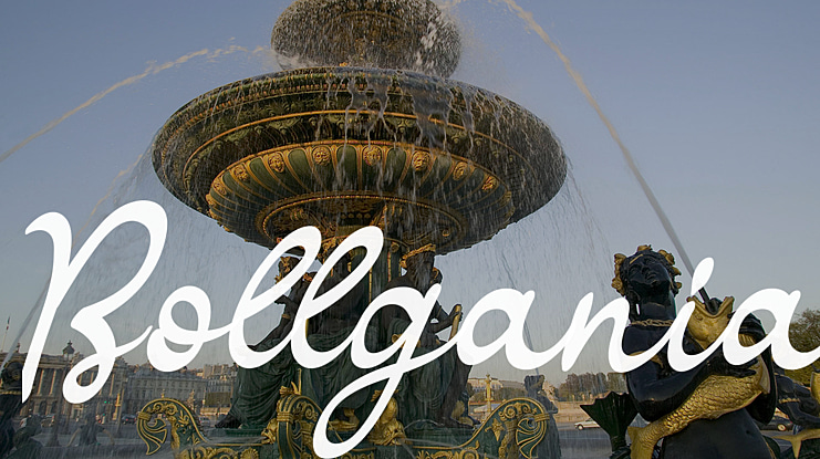Bollgania Font Family