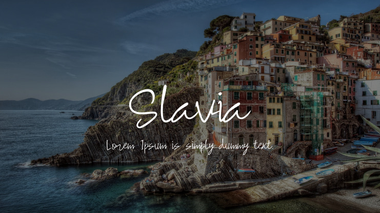 Slavia Font