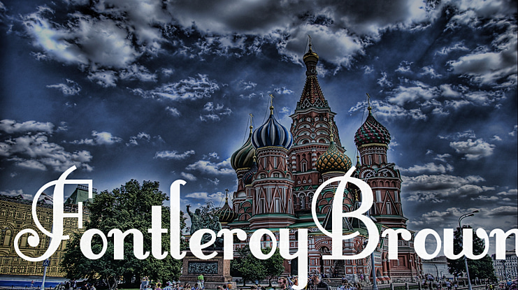 Fontleroy Brown Font