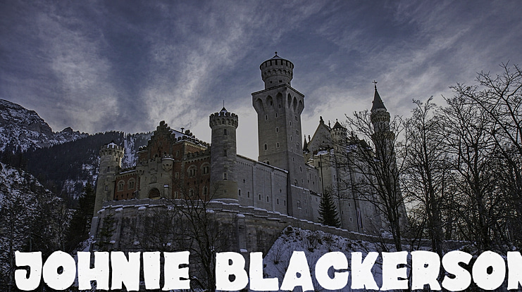 Johnie Blackerson Font