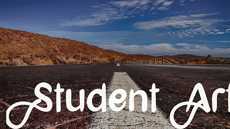 Student Art Font
