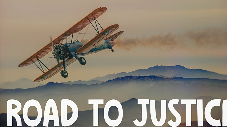ROAD TO JUSTICE Font