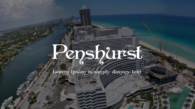 Penshurst Font Family