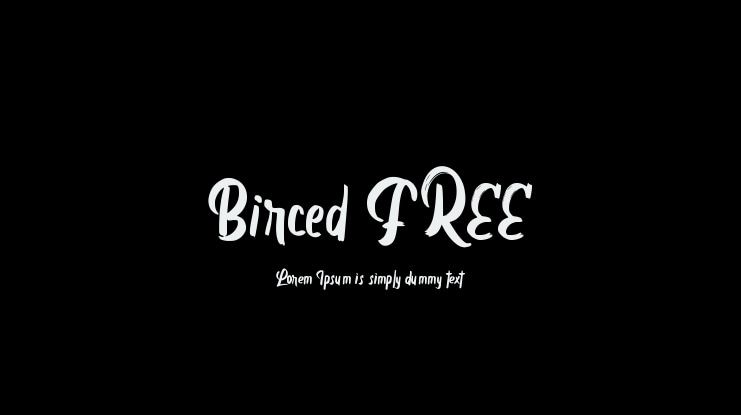 Birced FREE Font