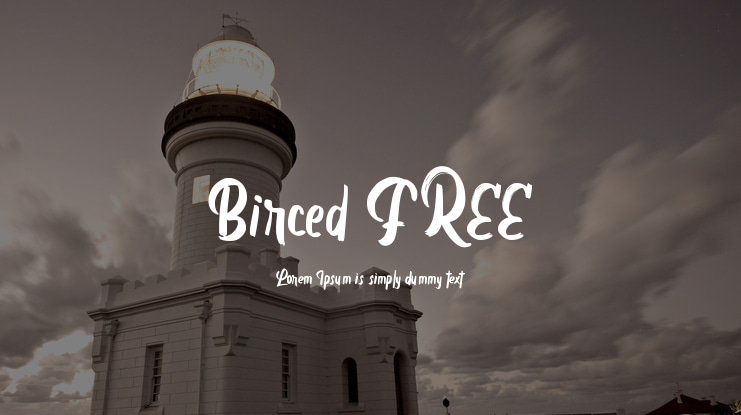 Birced FREE Font