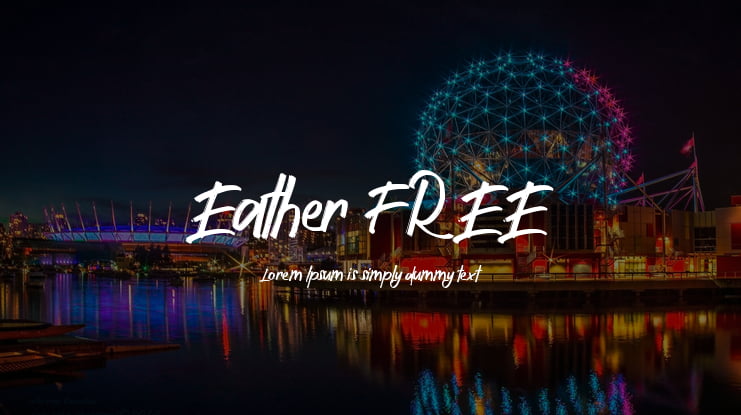 Eather FREE Font