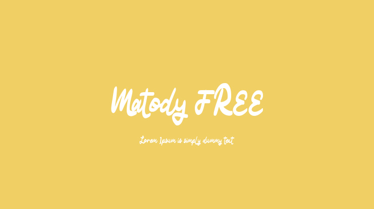 Matody FREE Font