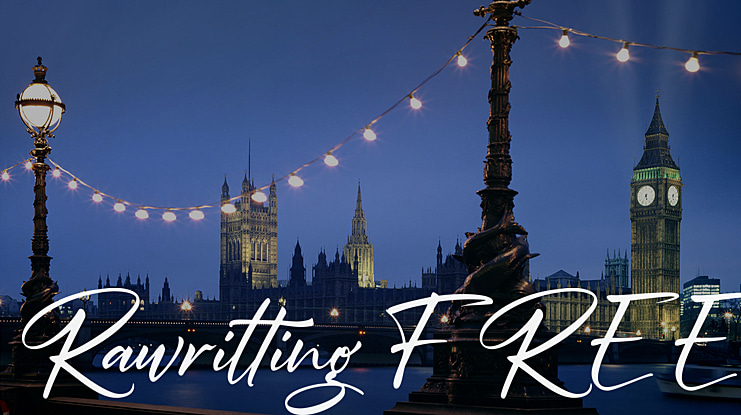 Rawrilting FREE Font