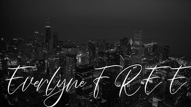 Everlyne FREE Font
