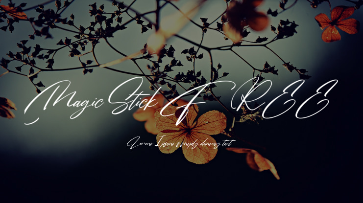 MagicStick FREE Font