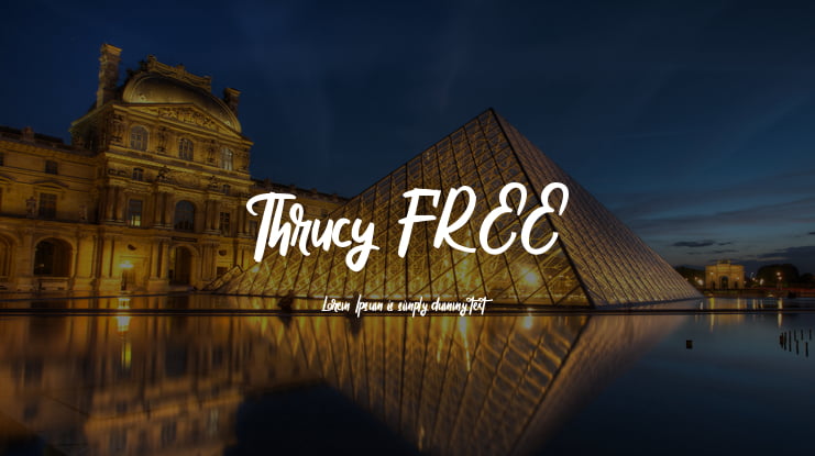 Thrucy FREE Font