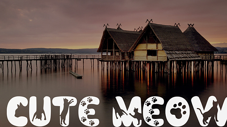Cute Meow Font