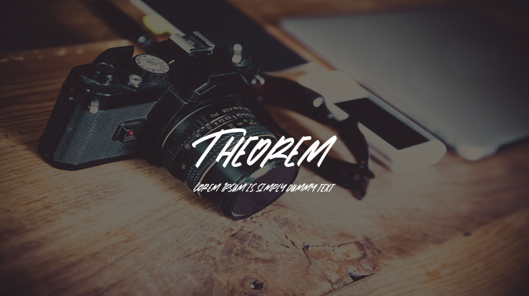 Theorem Font