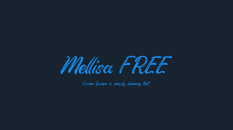 Mellisa FREE Font