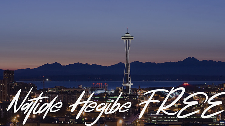 Natide Hegibe FREE Font
