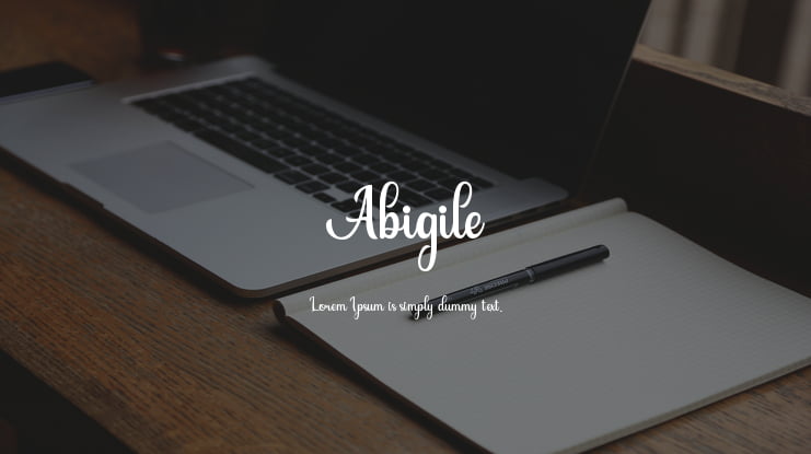 Abigile Font