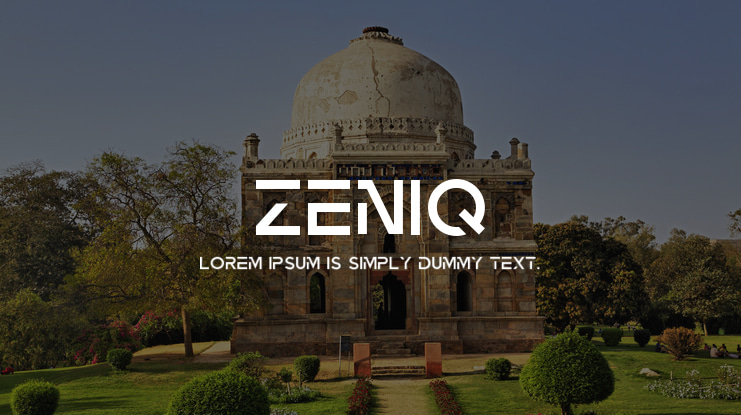 Zeniq Font
