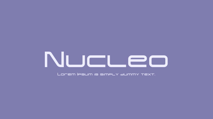 Nucleo Font