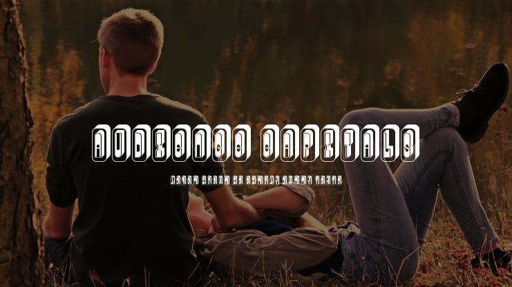 Audience Capitals Font