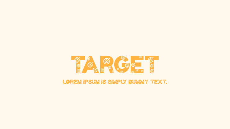 Target Font