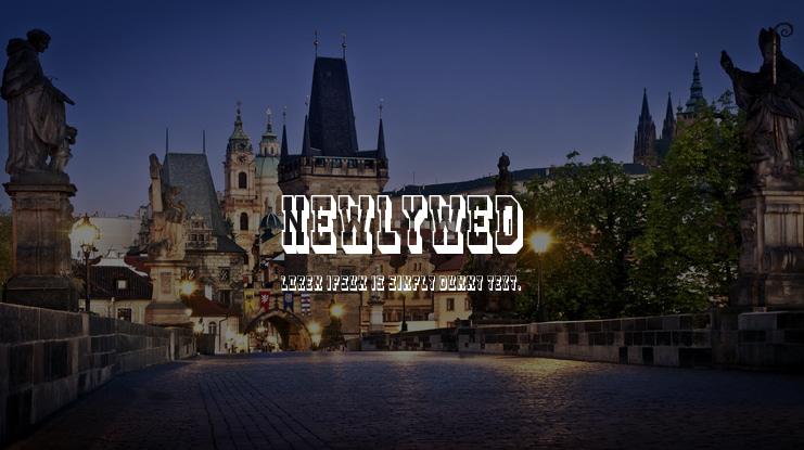 Newlywed Font Family