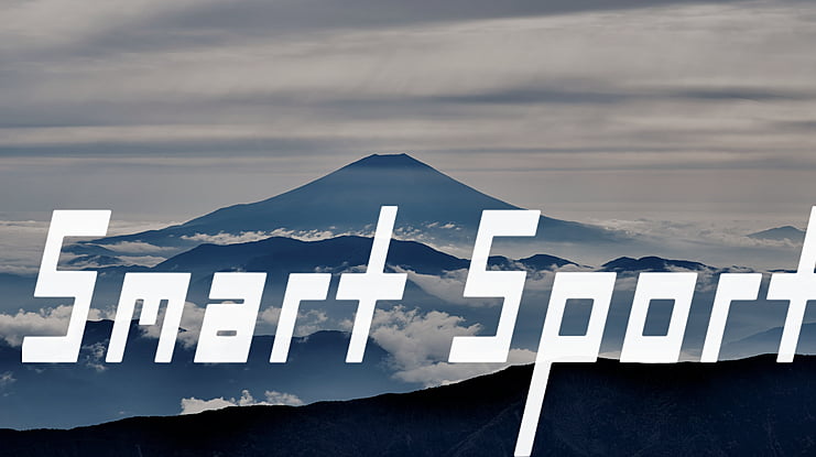 Smart Sport Font