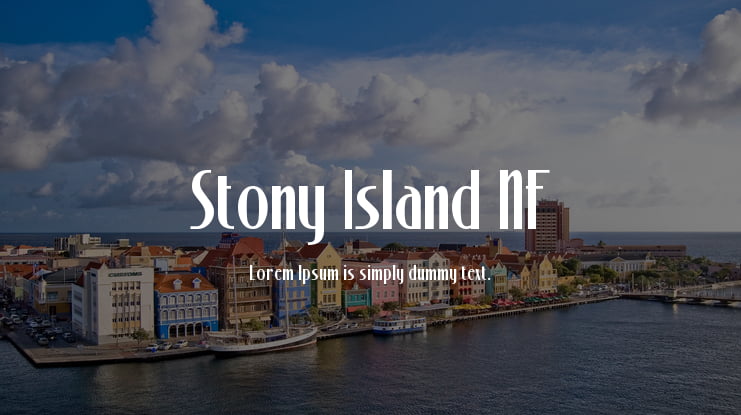 Stony Island NF Font