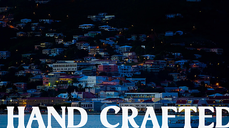 Hand Crafted Font Family