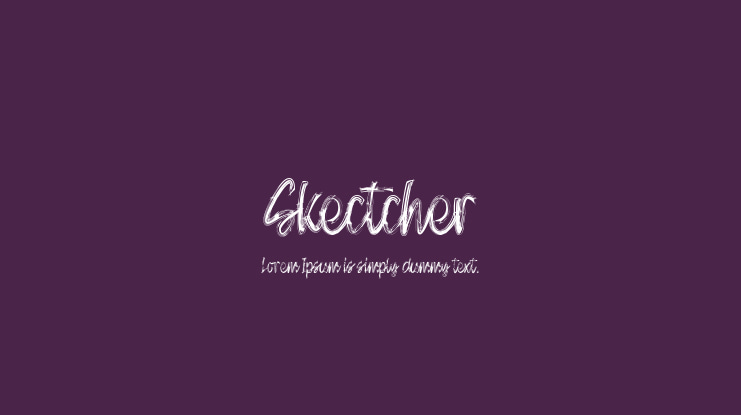 Skectcher Font