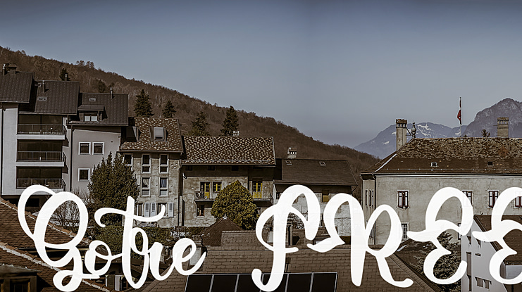Gotre FREE Font