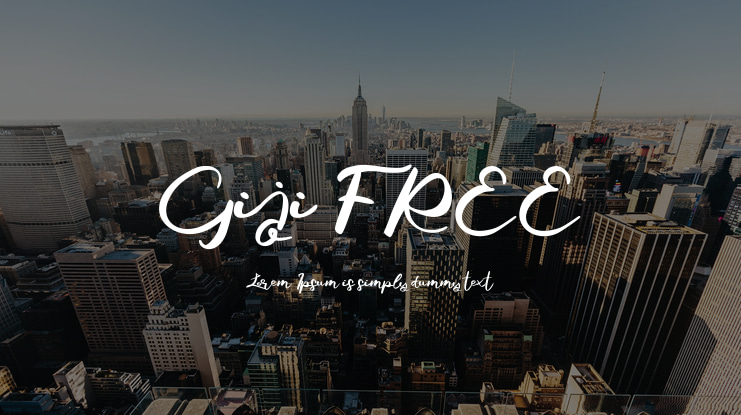 Giji FREE Font