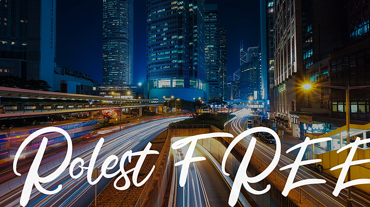 Rolest FREE Font