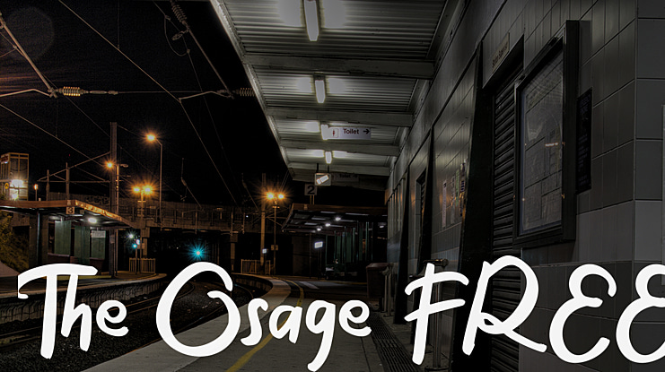 The Osage FREE Font
