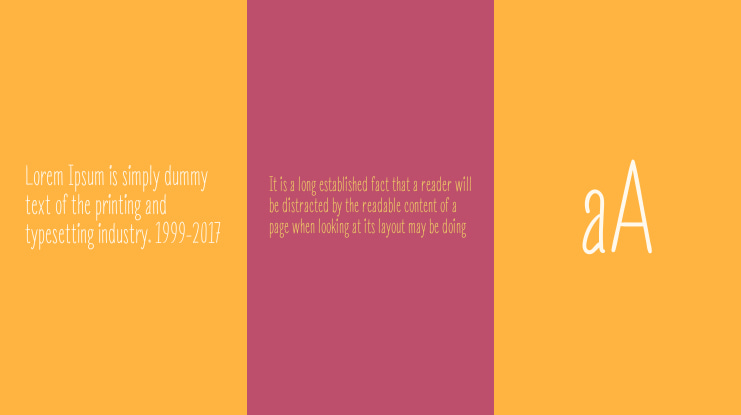 SUNRISE MINIMALIST Font