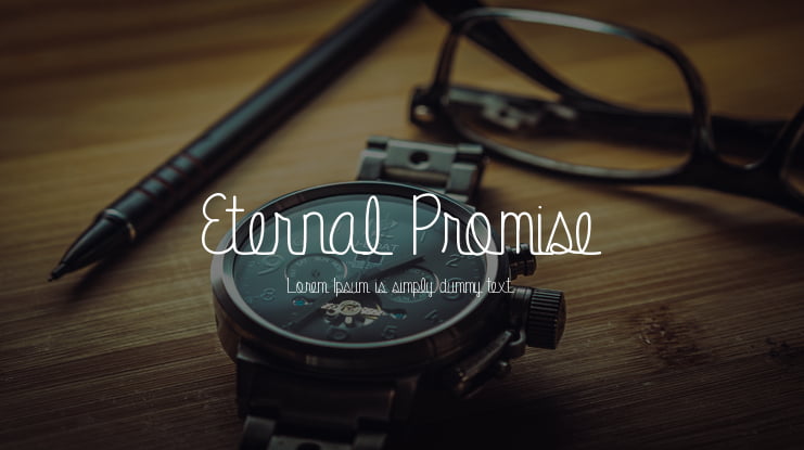 Eternal Promise Font
