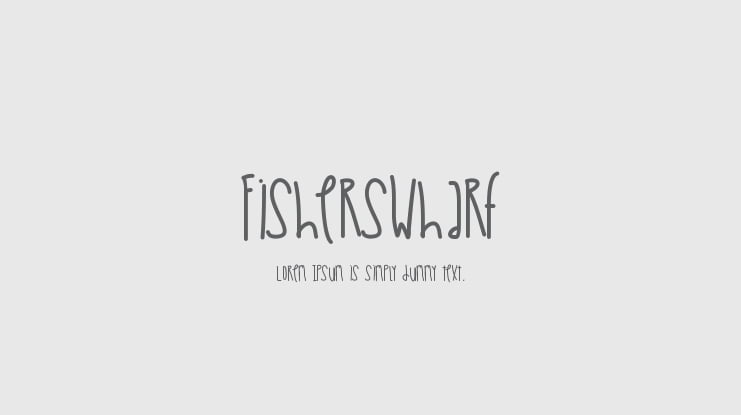 FishersWharf Font