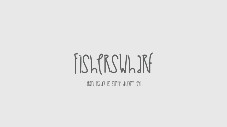 FishersWharf Font