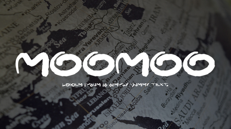 MooMoo Font