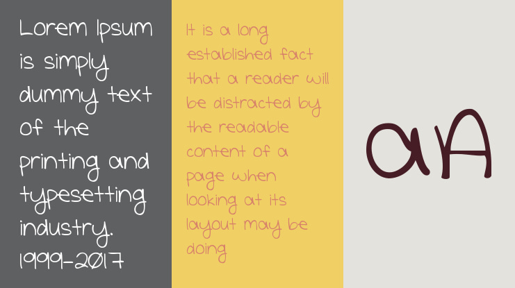 She Paints Me Blue Font