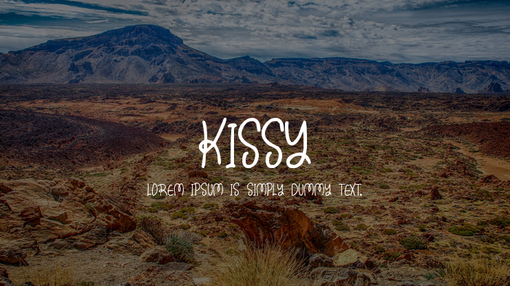 Kissy Font