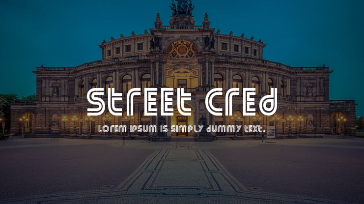 Street Cred Font